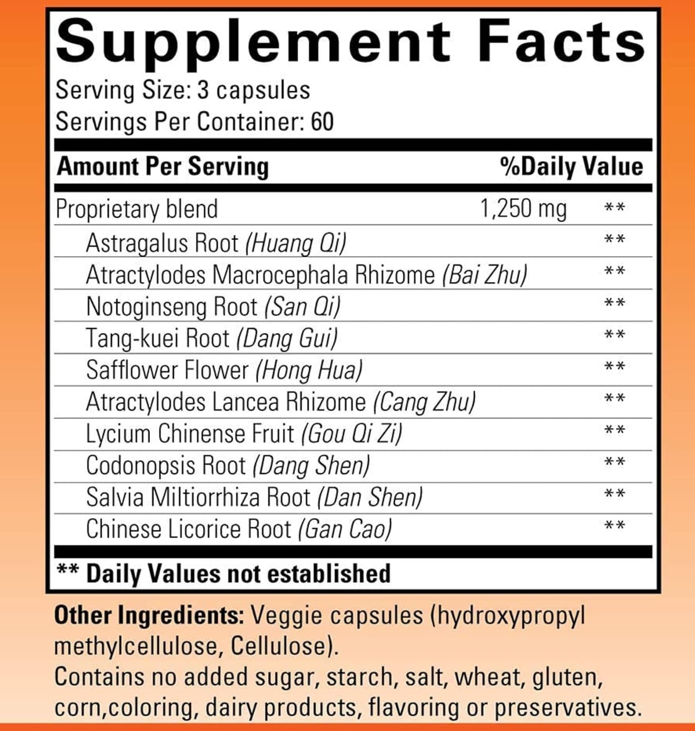 180 Vegetarian Capsules of Tango Vital Cell Anti-Aging Supplement - Supports Circulation and Healthy Organ Function for Men and Women