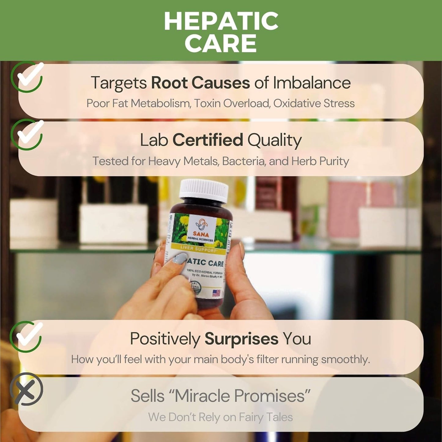 1800mg Liver Cleanse Detox Supplement with Milk Thistle, Turmeric, and Dandelion Root by Sana Herbal Sciences