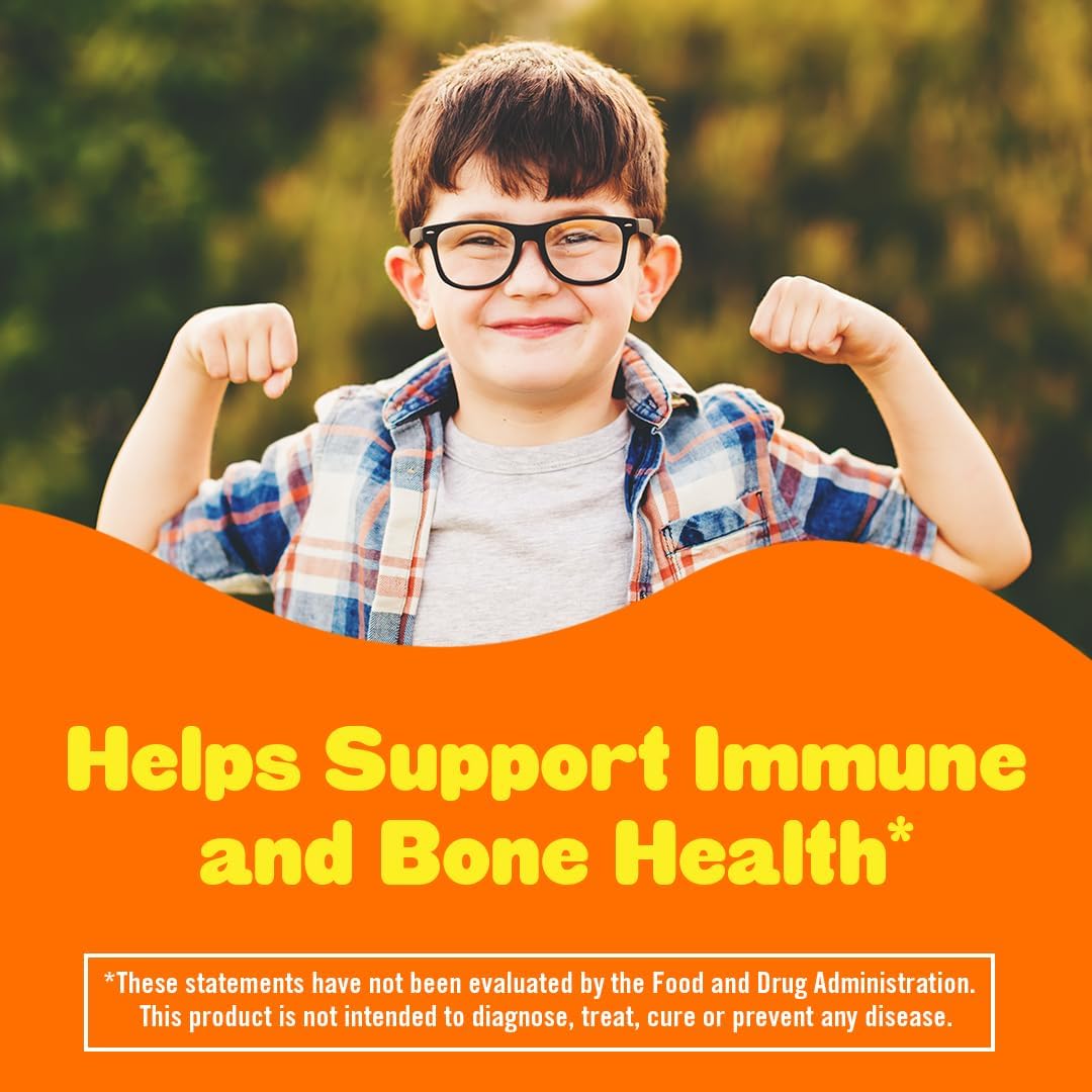 190 Count Lil Critters Vitamin D Gummy Bears for Kids