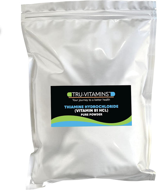 1kg (2.2 lb.) EZ BUILDER Thiamine Hydrochloride Pure Powder - Vitamin B1 Supplement