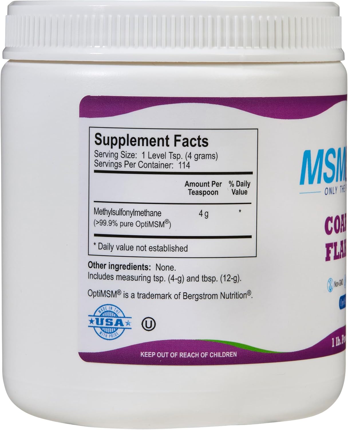 1lb MSM Flakes and 8oz MSM Gel Bundle with Organic Aloe - Kala Health MSMPure