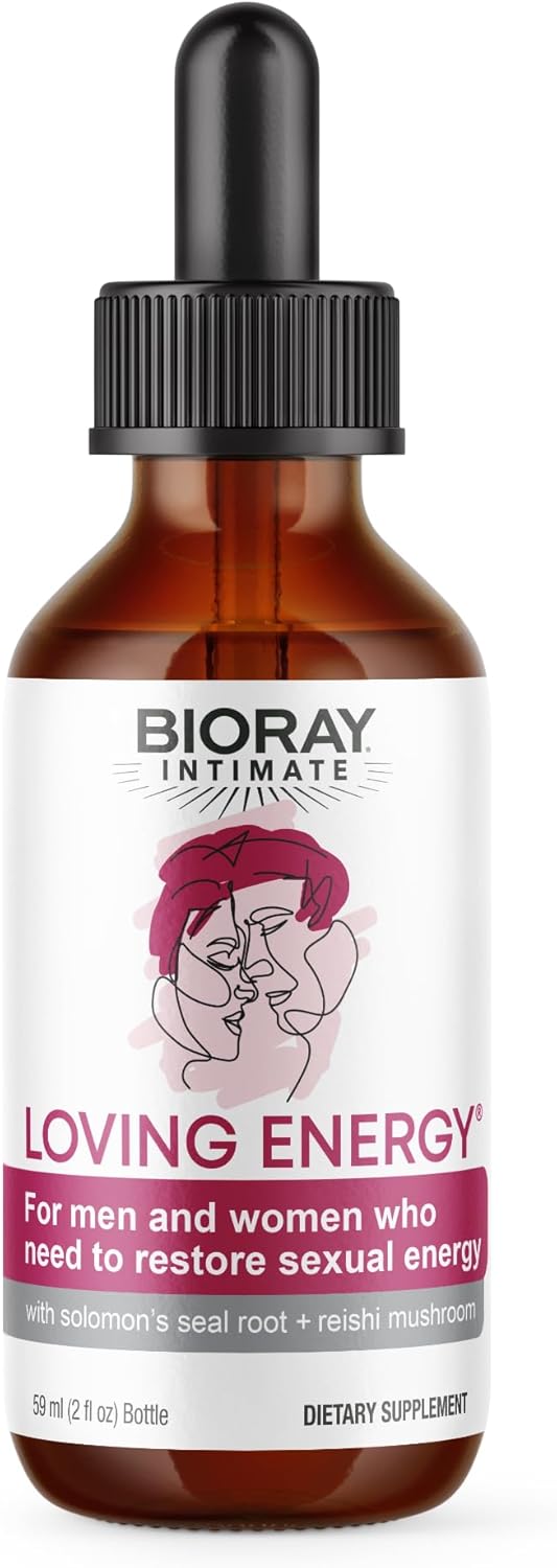2 fl oz BIORAY Loving Energy with Medicinal Mushrooms - Non-GMO, Vegan, Gluten Free