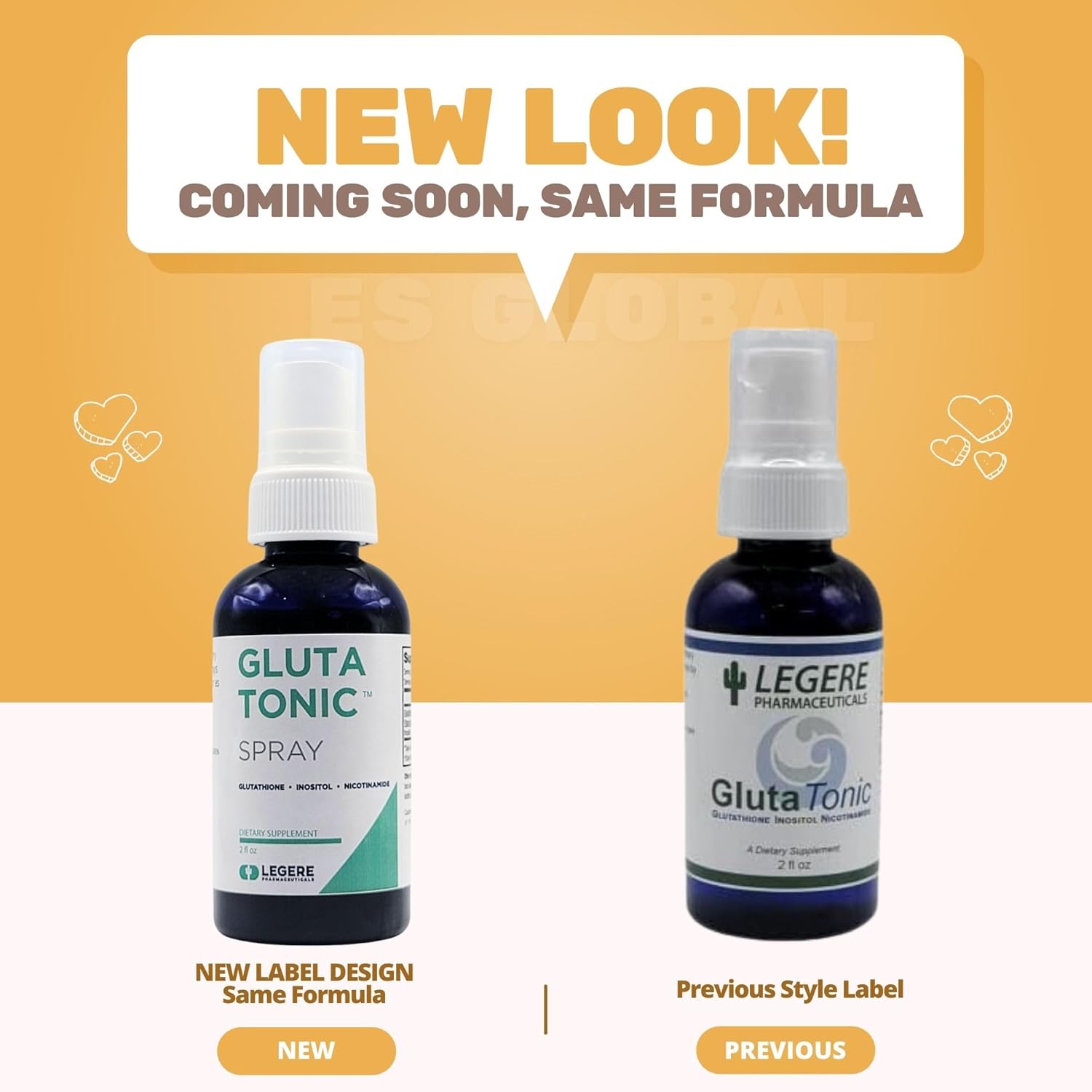 2 fl oz Legere Pharmaceuticals Glutathione Sublingual Liquid Spray