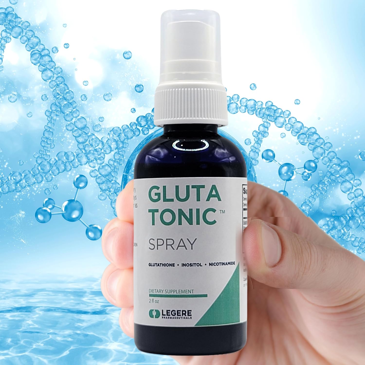 2 fl oz Legere Pharmaceuticals Glutathione Sublingual Liquid Spray