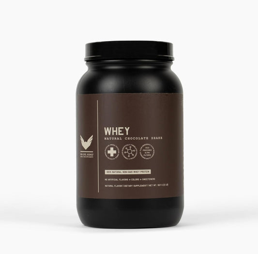 2 lb High Level Chocolate Whey Protein Powder with Stevia - 24g Protein, Non-GMO, Digestive Enzymes for Absorption - Made in USA