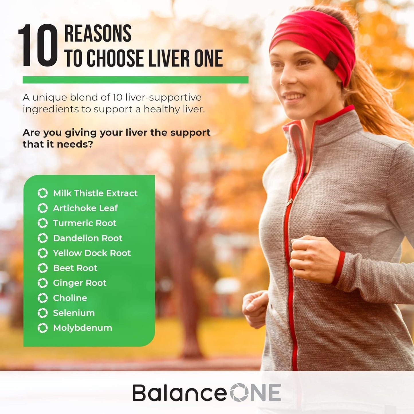 2-Month Balance ONE Probiotic and Liver Support Kit | 15 Billion CFU Probiotic | Natural Cleanse with Caprylic Acid | Milk Thistle Liver Support