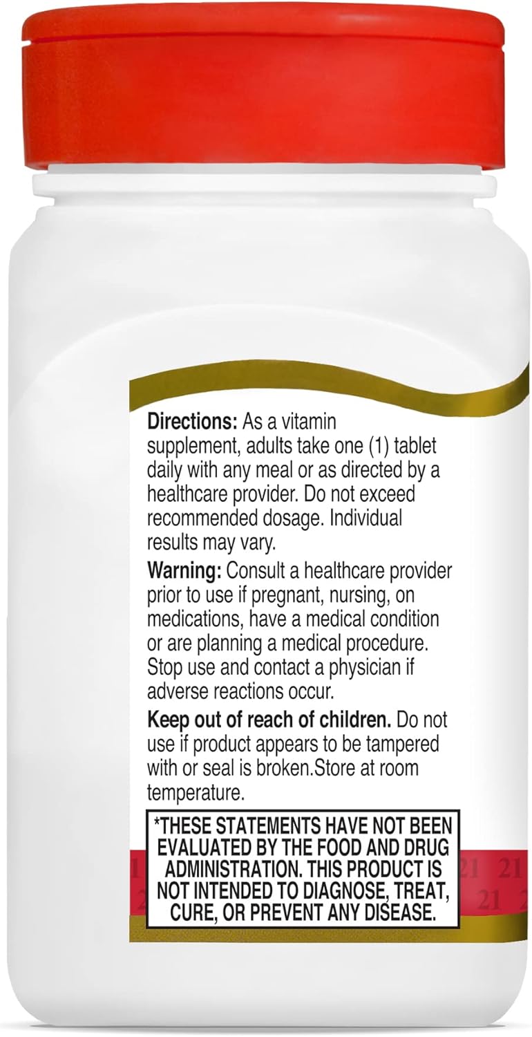 2-Pack 21st Century D3 2000 IU Tablets - Total 220 Count