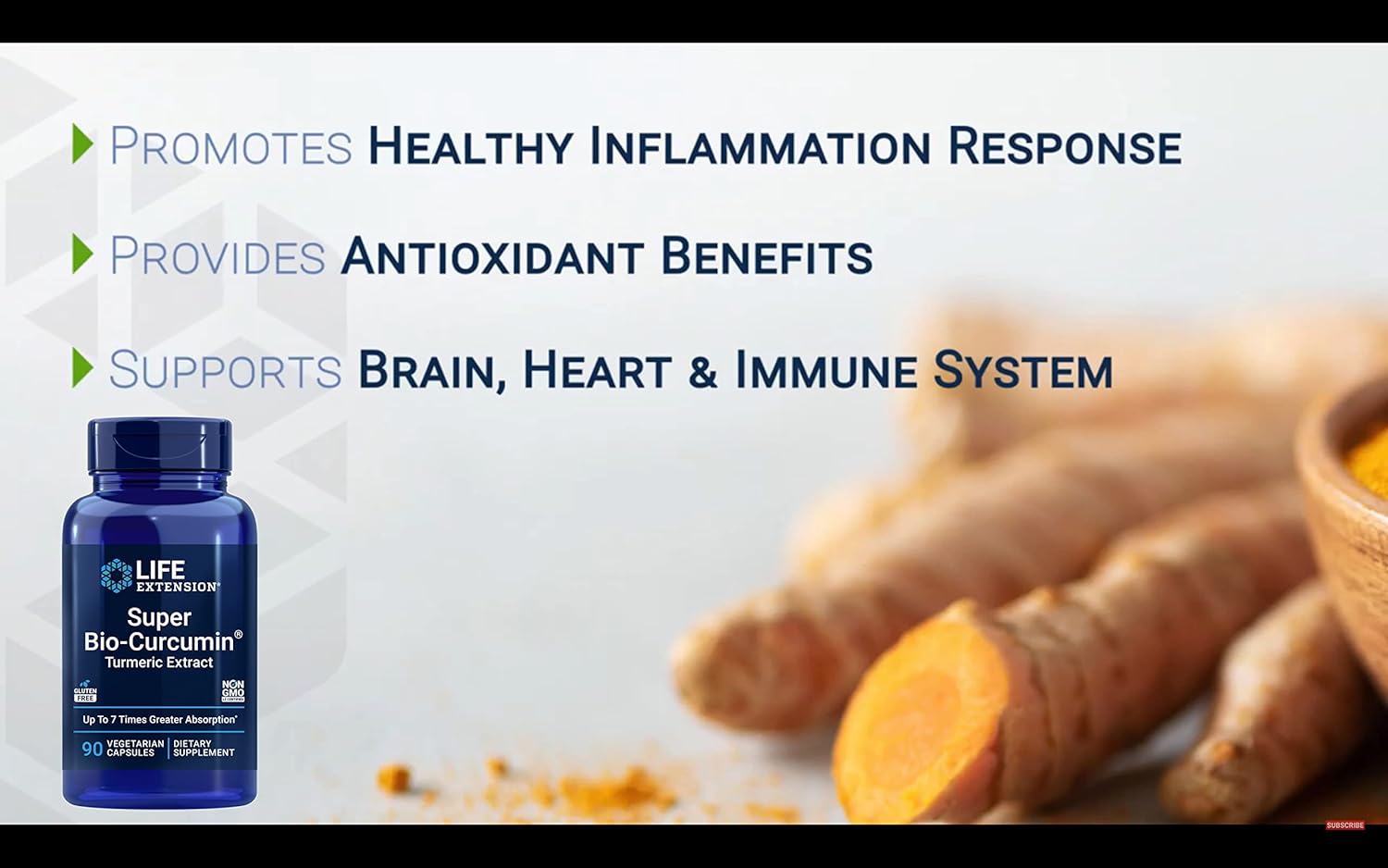 2-Pack Life Extension Super Bio-Curcumin Turmeric Extract 400mg Veg Caps - Non-GMO & Highly Absorbable Vegan Capsules - BoostGo Australia