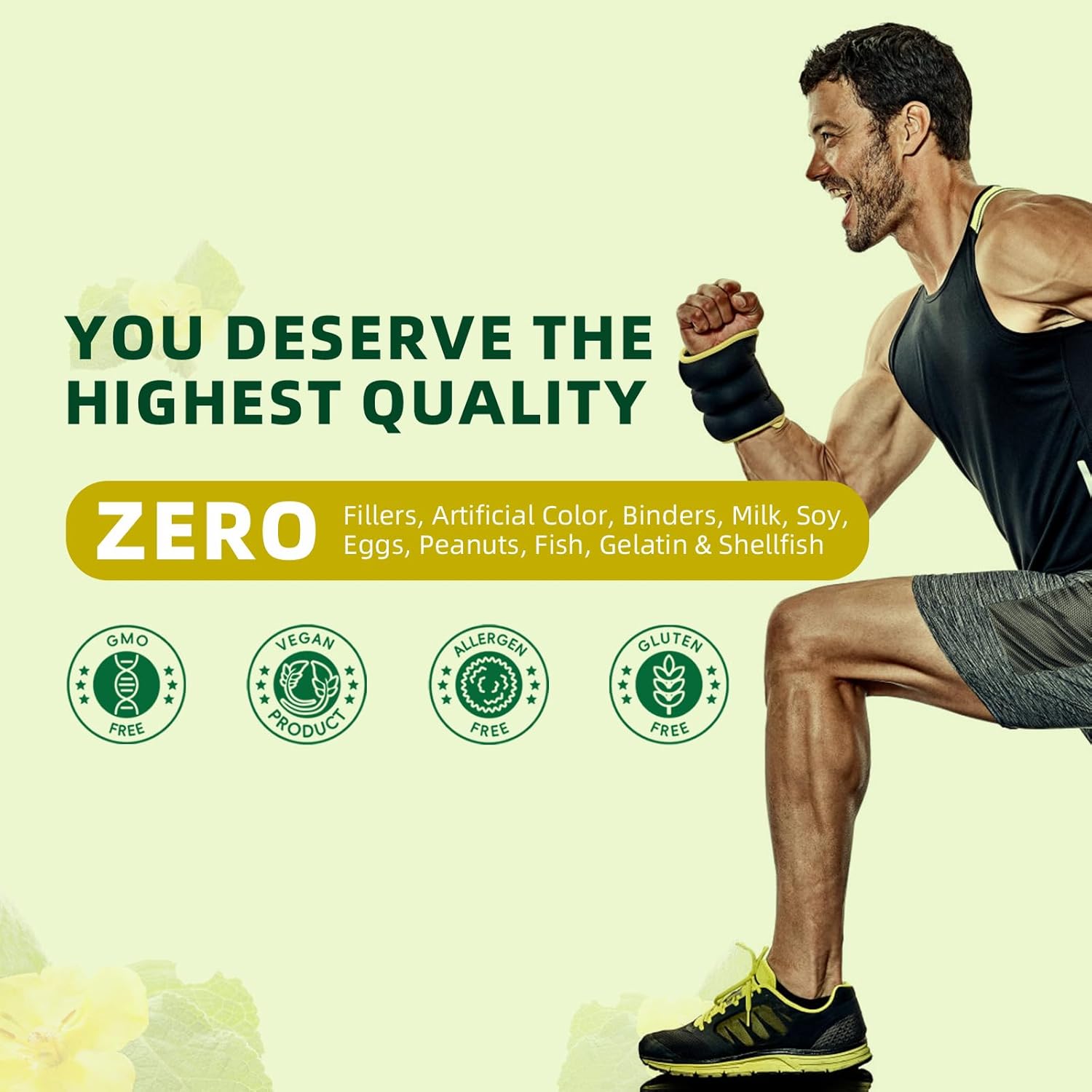 2 Pack Mullein Gummies for Lungs with Quercetin & Elderberry - Respiratory & Immune Support, Lung Cleanse, Detox - Vegan, Pineapple Flavor - 60 Gummies