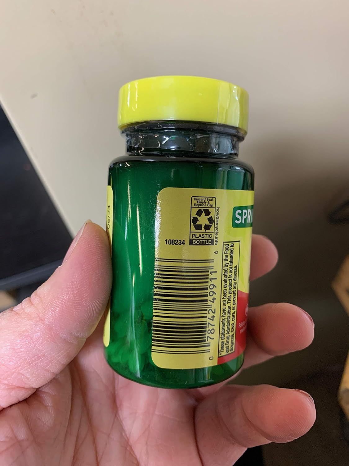 2 Pack of Spring Valley Folic Acid 400 Mcg Tablets - 250 Count