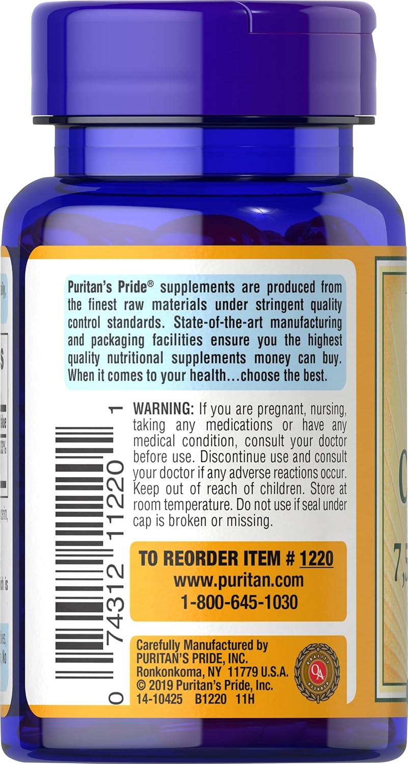 2 Pack Puritan's Pride Beta Carotene Softgels for Immune & Eye Health - 200 Softgels to Boost Immune System & Vision