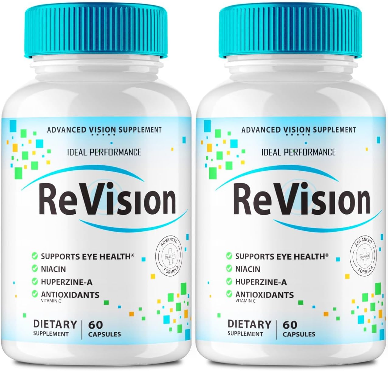 2 Pack Revision Eye Supplement Pills for Advanced Vision - Eye Care Complex with Vitamins - Pro Formula (120 Capsules)