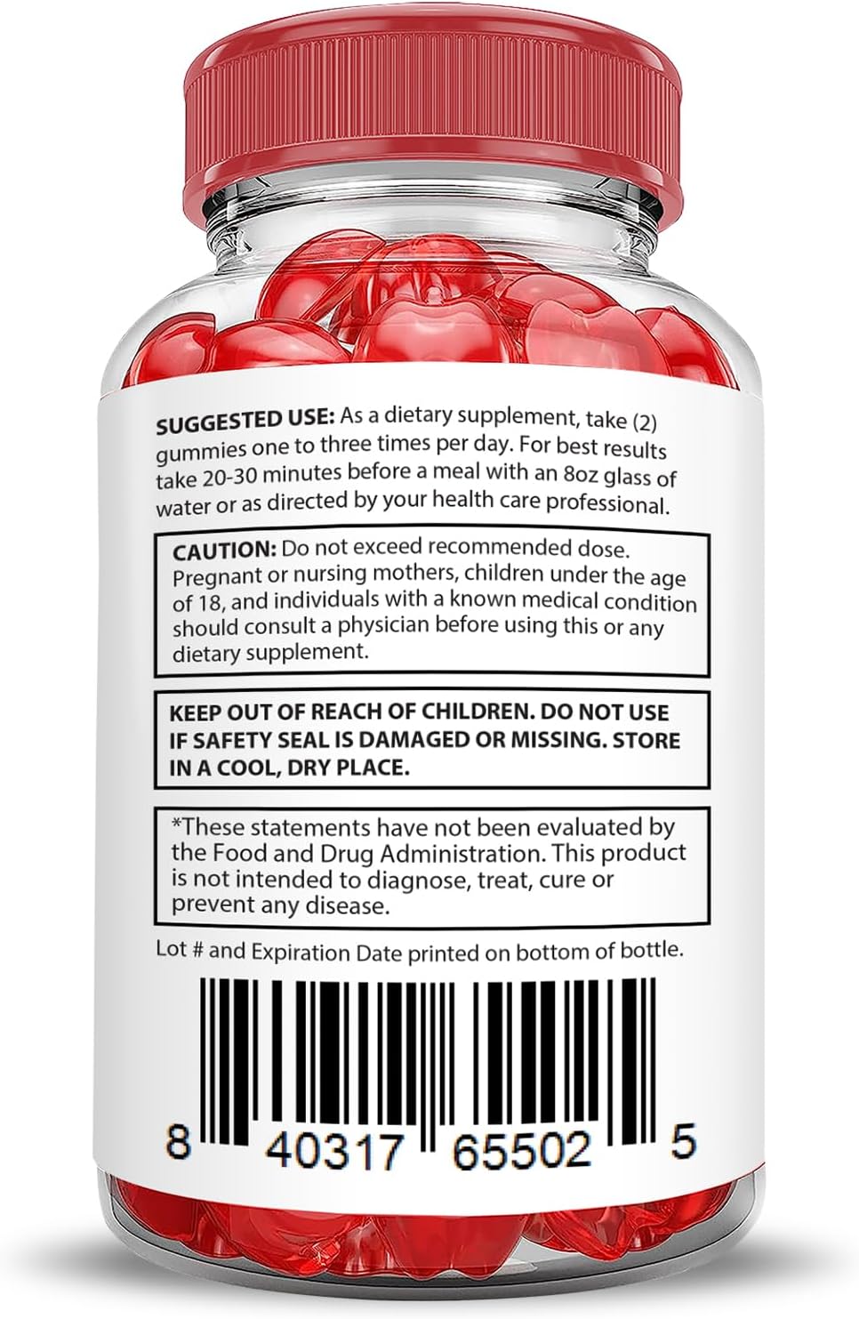 2 Pack Trim Tummy Keto ACV Gummies with Pomegranate Beet Juice - 1000MG Advanced Formula - Vegan Non GMO - 120 Gummys