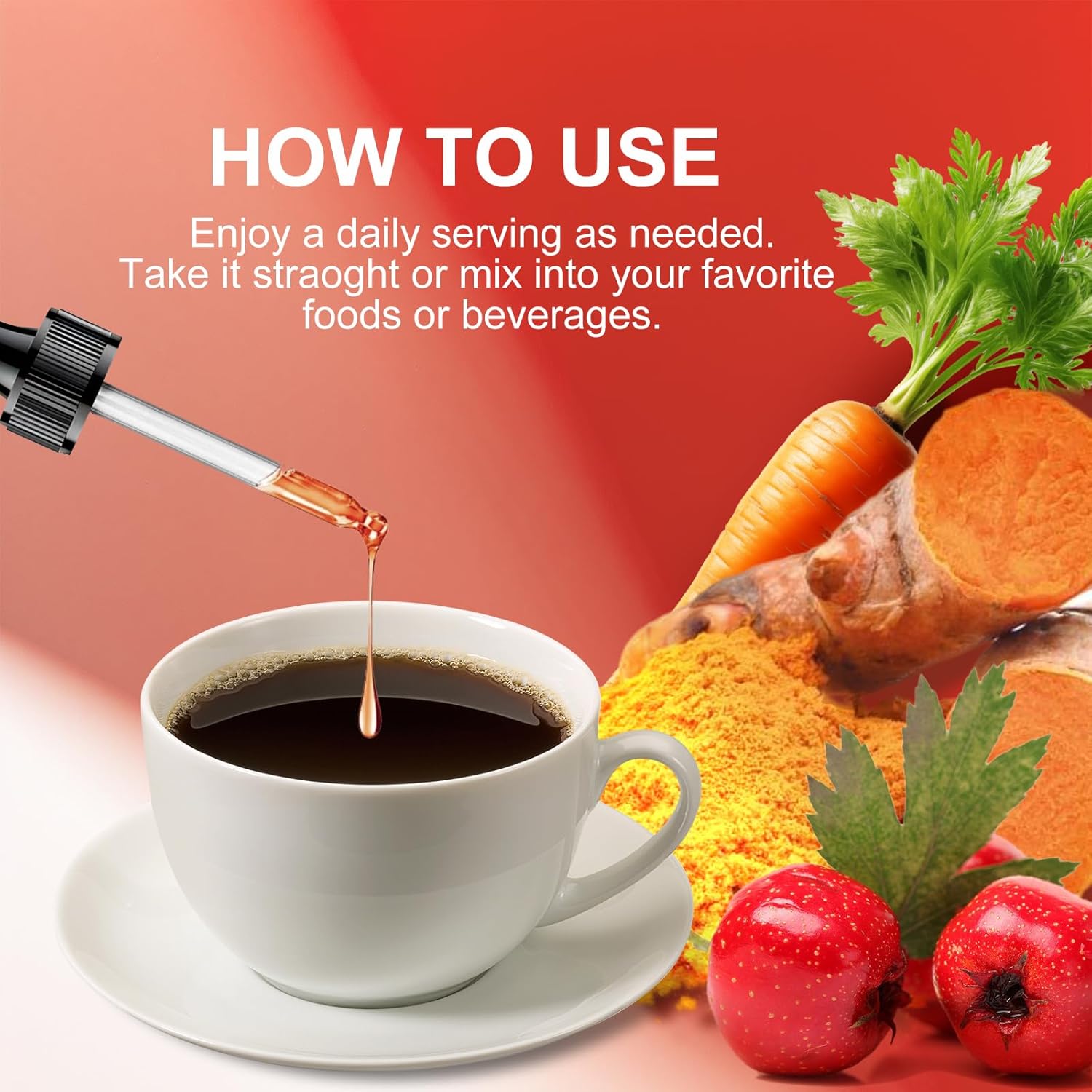 2-Pack Ysoibva Cayenne Pepper Liquid Drops - 60ml Natural Cayenne Extract Drops