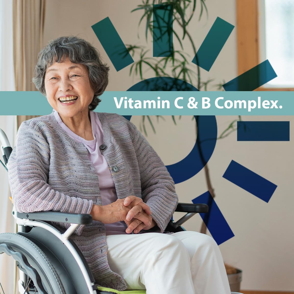 2 Packs of GeriCare Nephro Vitamin C & B Complex Tablets, 100 Count Nutritional Supplement