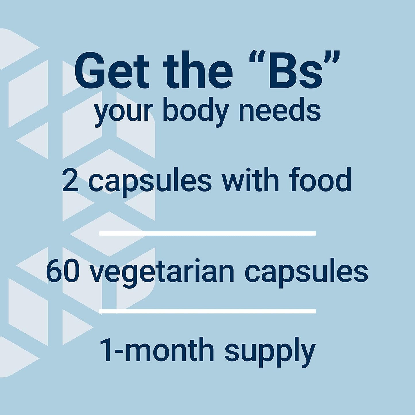 2 Packs of Life Extension Bioactive Complete B-Complex for Heart, Brain, Nerve Support, Energy & Metabolism - 60 Vegetarian Capsules