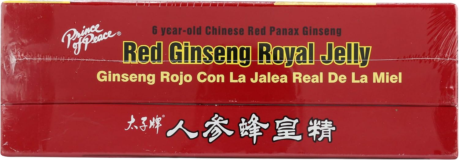 2 Packs of Prince Of Peace Red Ginseng Royal Jelly - 30 Count Each