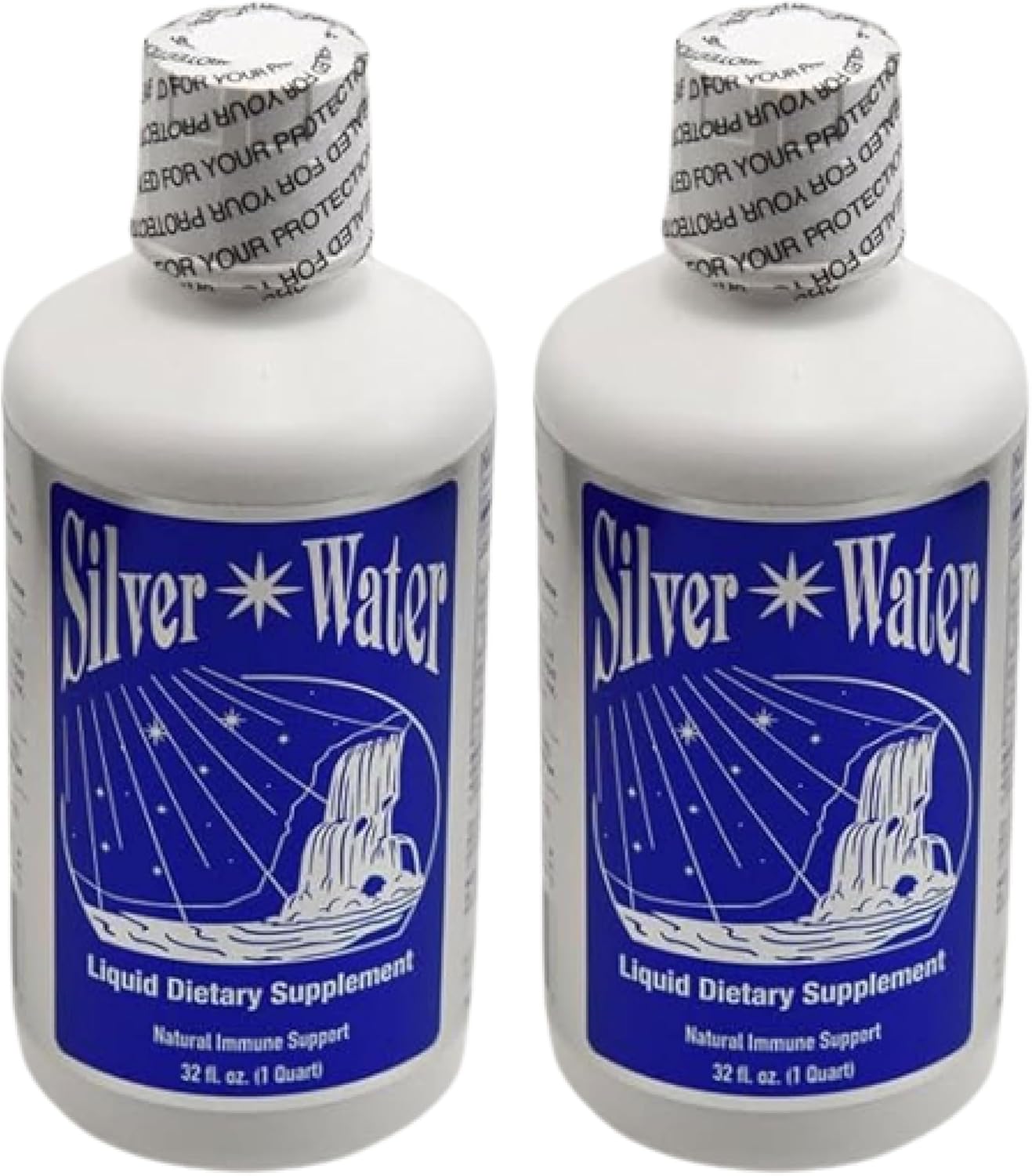 2 Quart Special: Silver Water from Silver Water Company - Pure and Refreshing Silver-Infused Water