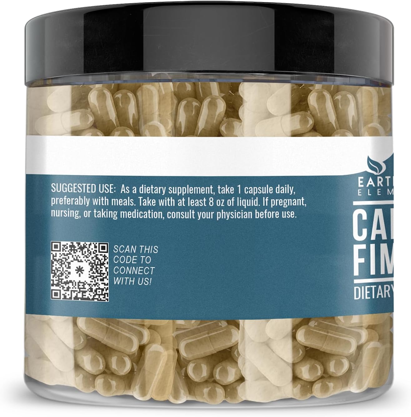 200 Capsules of Earthborn Elements Pure & Undiluted Caralluma Fimbriata Supplement without Additives