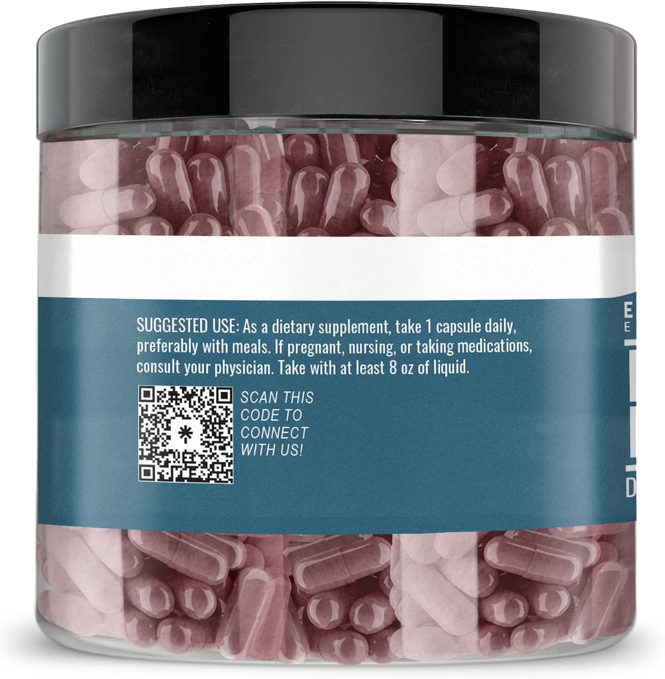 200 Pure & Undiluted Bilberry Extract Capsules by Earthborn Elements, Additive-Free