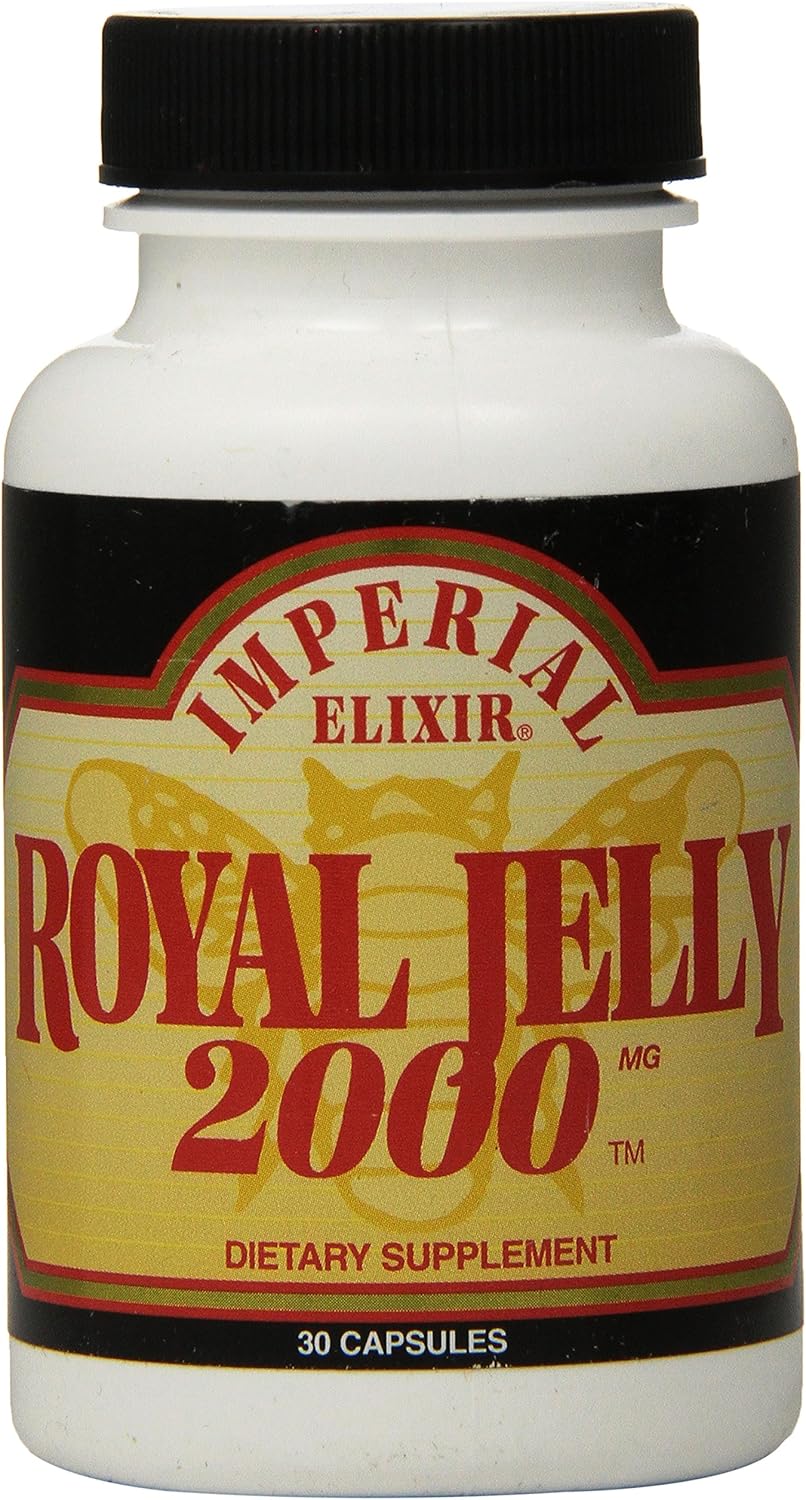 2000 mg Imperial Elixir Royal Jelly Capsules - 30 Count