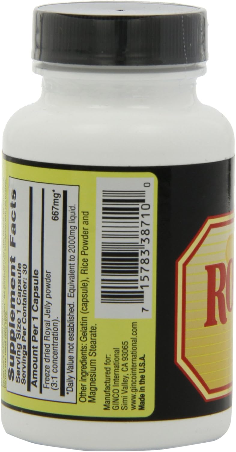 2000 mg Imperial Elixir Royal Jelly Capsules - 30 Count