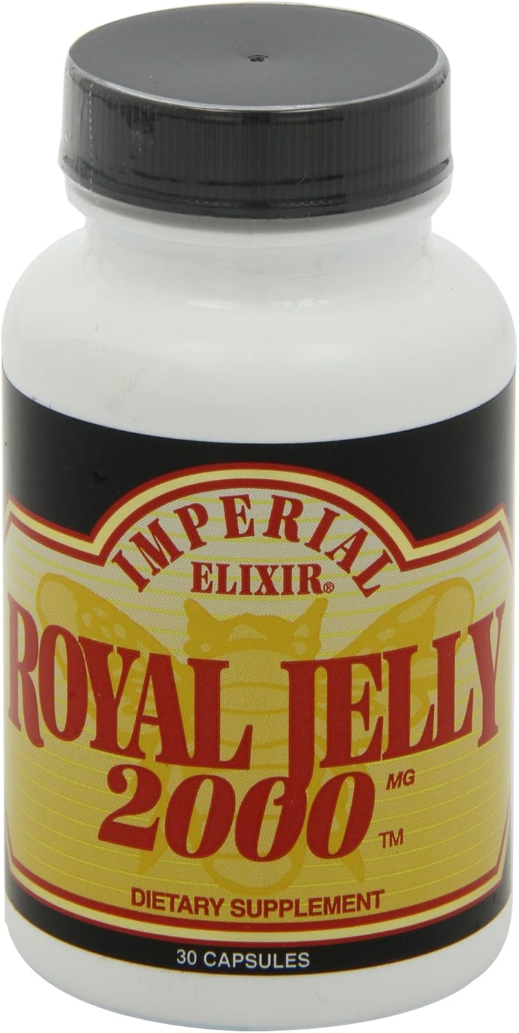 2000 mg Imperial Elixir Royal Jelly Capsules - 30 Count