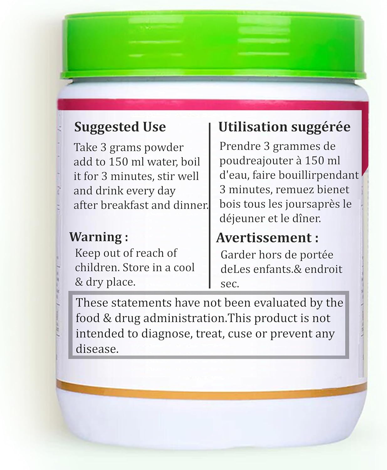 200g Insulin Plant Leaf Powder - Natural Costus Igneus, 65 Day Supply