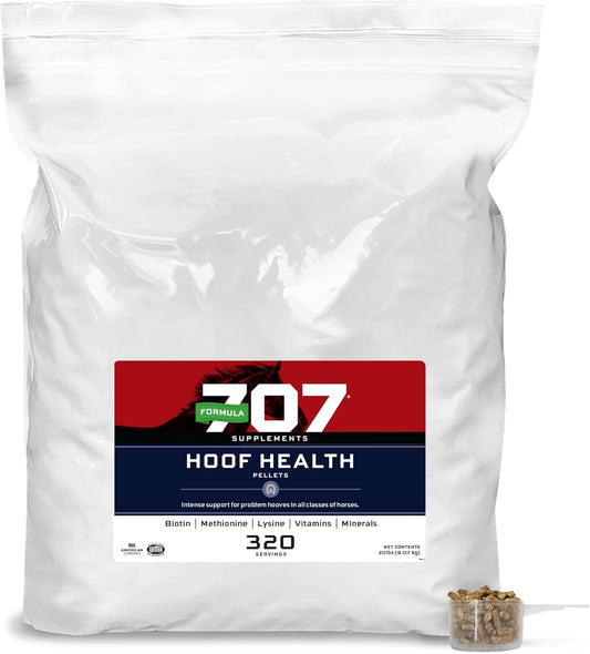 20lb Bag Formula 707 Hoof Health Equine Supplement with Biotin, Amino Acids, and Minerals for Healthy Hooves