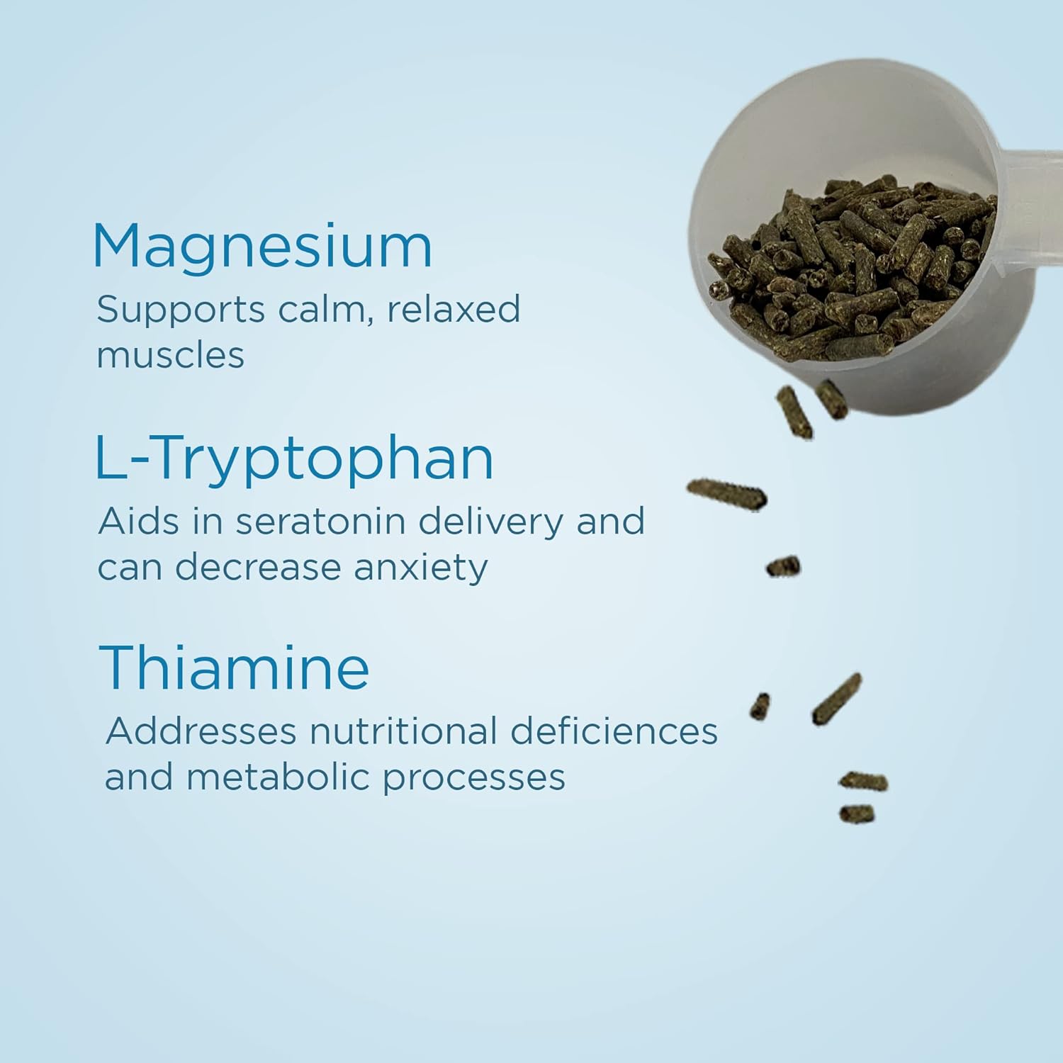 20LB Bag of Formula 707 Calming Equine Supplement - 160 Servings for Anxiety Relief and Enhanced Focus with L-Tryptophan, Thiamine & Magnesium