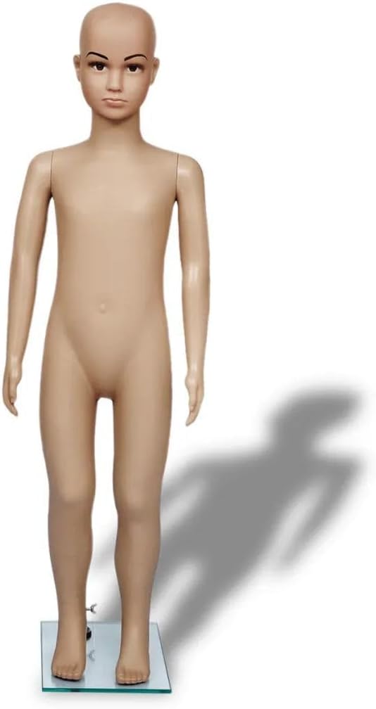 21.7" Mannequin Child with 24" Bust and 20.1" Waist - Beige Color, Fitment Tested