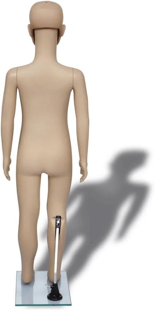 21.7" Mannequin Child with 24" Bust and 20.1" Waist - Beige Color, Fitment Tested
