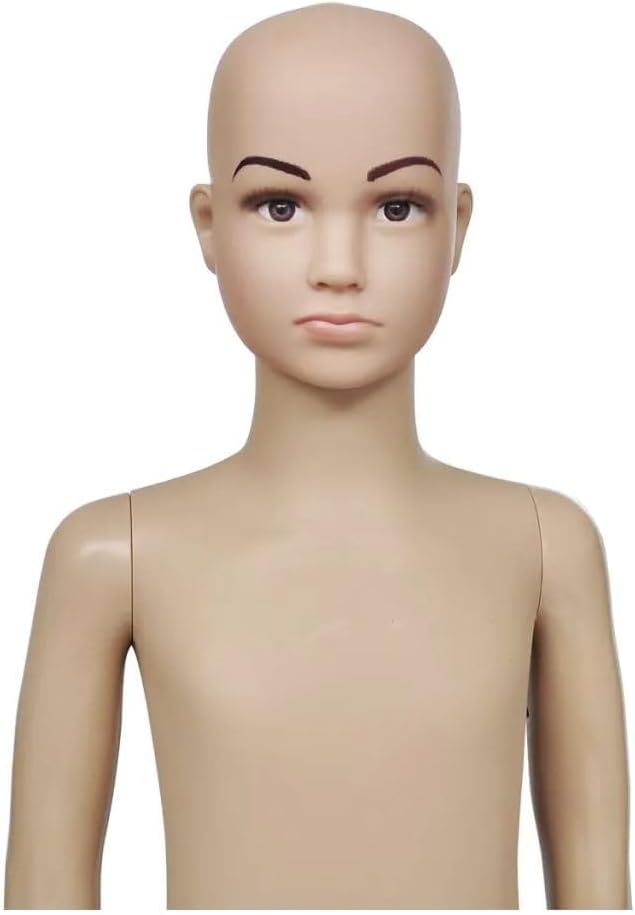 21.7" Mannequin Child with 24" Bust and 20.1" Waist - Beige Color, Fitment Tested
