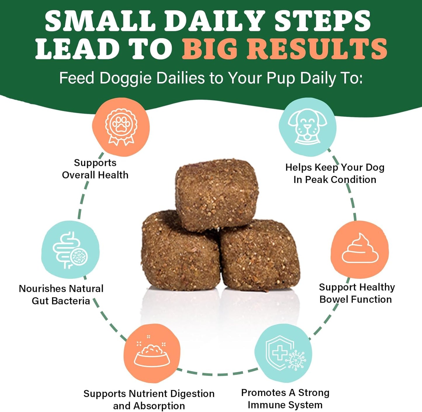 225 Dog Probiotic Soft Chews with Prebiotics for Digestive & Immune Health - Pumpkin Flavor