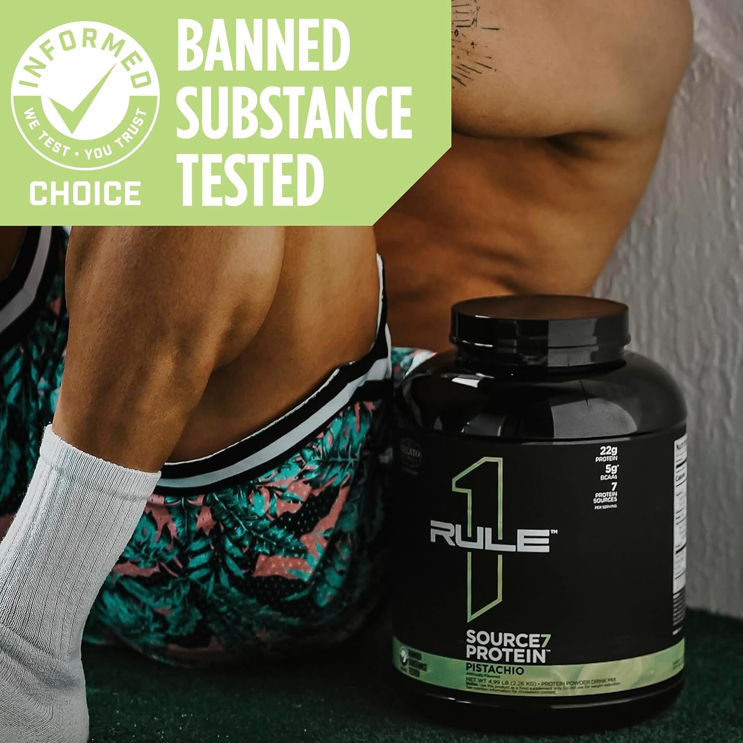 22g Sustained Protein Gelato-Inspired Powder with 10g EAAs - 2 Pounds, Pistachio Gelatio Flavor