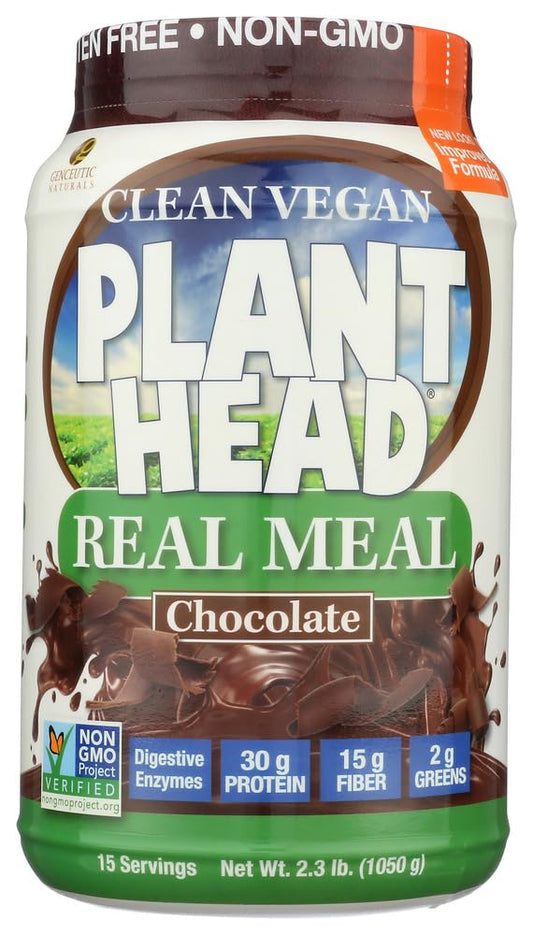 2.3 Pound Genceutic Naturals Chocolate Plant-Based Real Meal