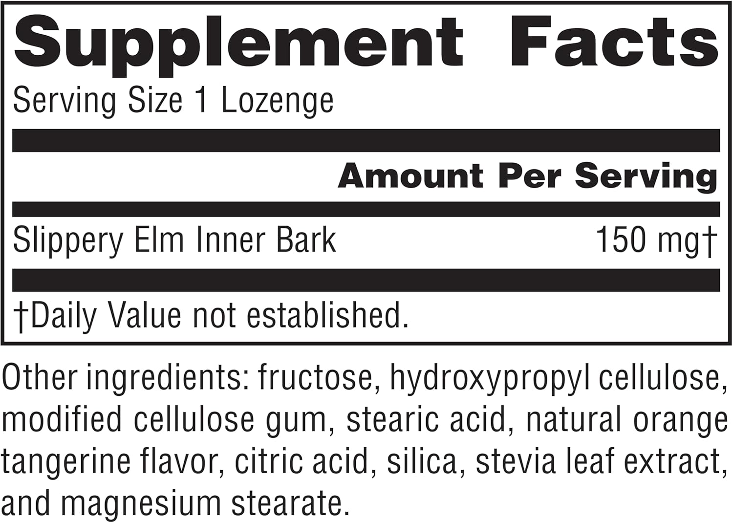 24 Count Planetary Herbals Slippery Elm Lozenges for Throat Support