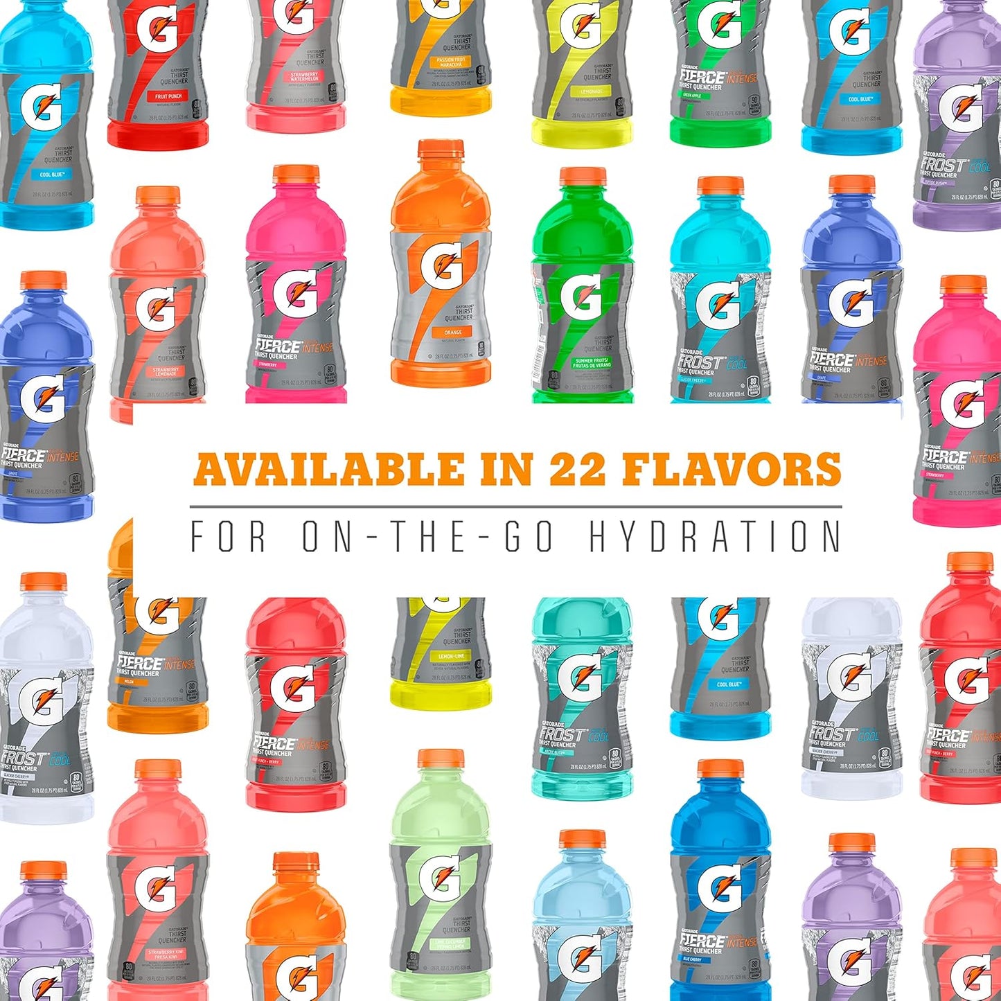 24-Pack Gatorade Classic Thirst Quencher Variety Pack, 12 Fl Oz