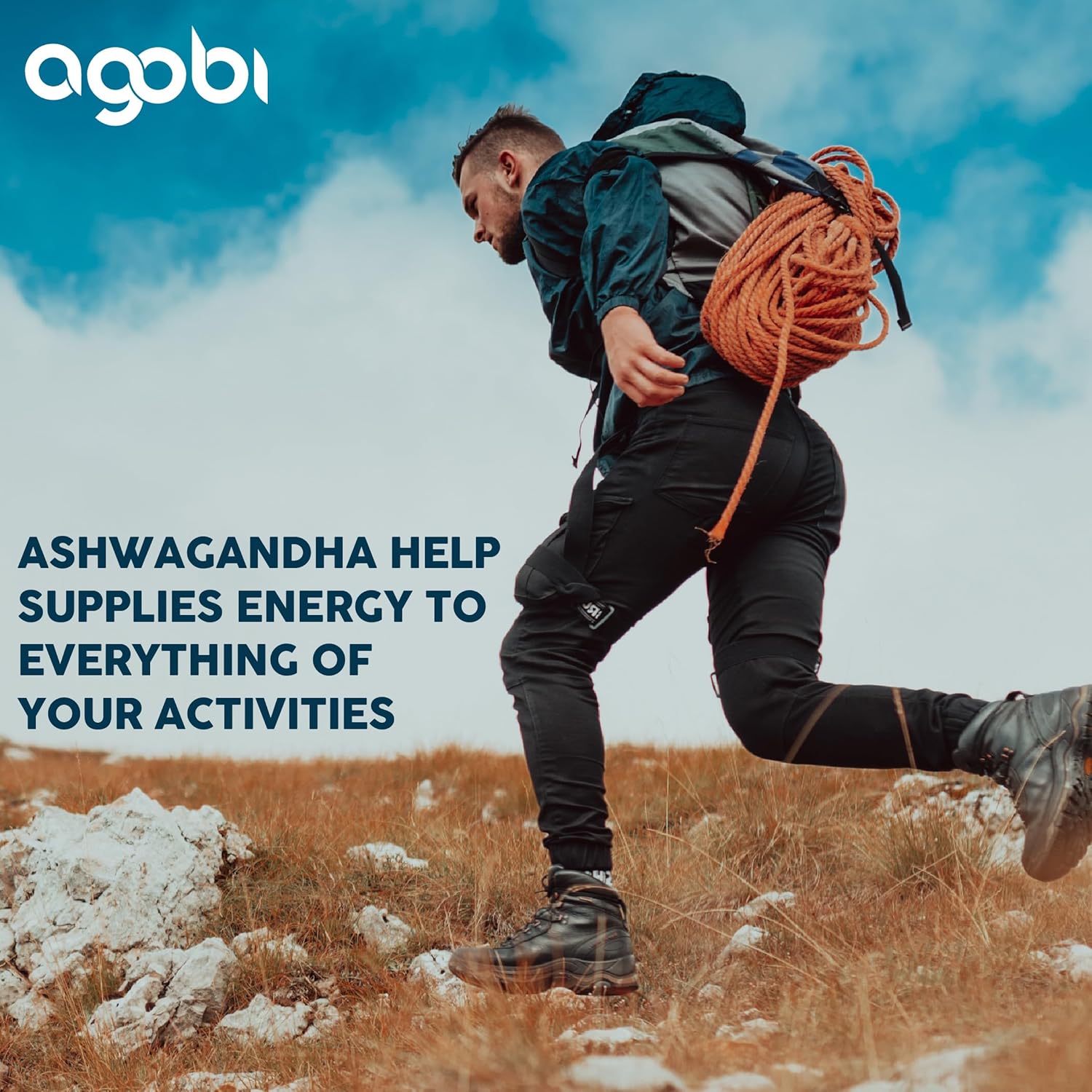 240 Capsules of 7in1 Ashwagandha Supplement for Mood, Strength, and Energy Support - 8 Month Supply with Fenugreek, Maca, Turmeric, Rhodiola, Ginger, and Black Pepper