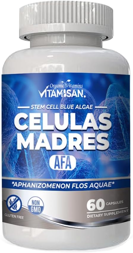 240 Capsules VITAMISAN 4 Stemcells AFA Blue Green Algae Anti-Aging Supplement
