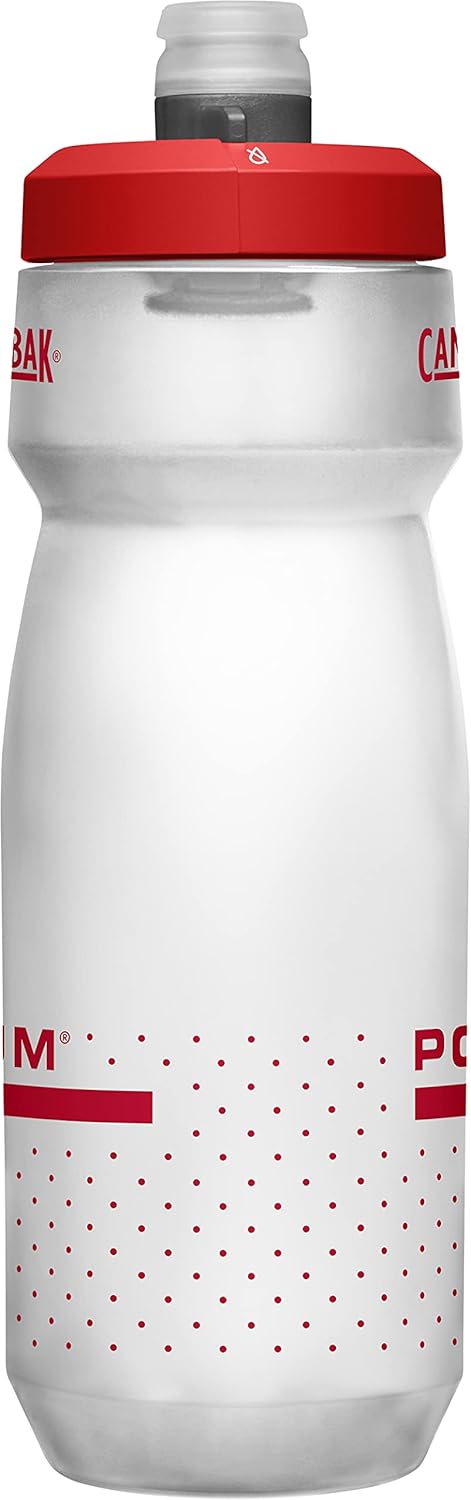 24oz CamelBak Podium Bike Water Bottle in Fiery Red Color