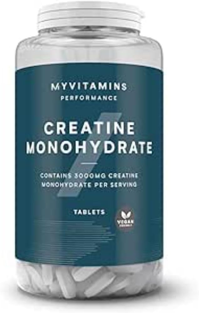 250 Unflavoured Creatine Monohydrate Tablets by MyProtein