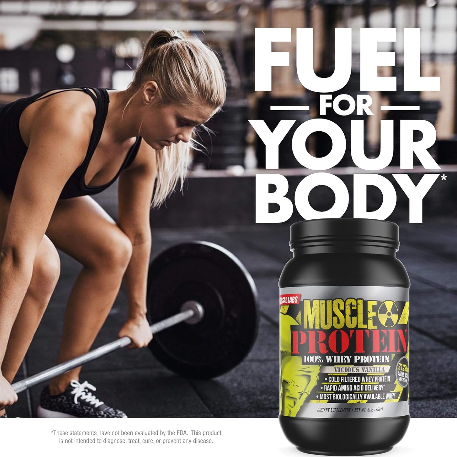 25,000mg Amino Acids Chocolate Whey Protein Powder - 5 lbs - Colossal Labs