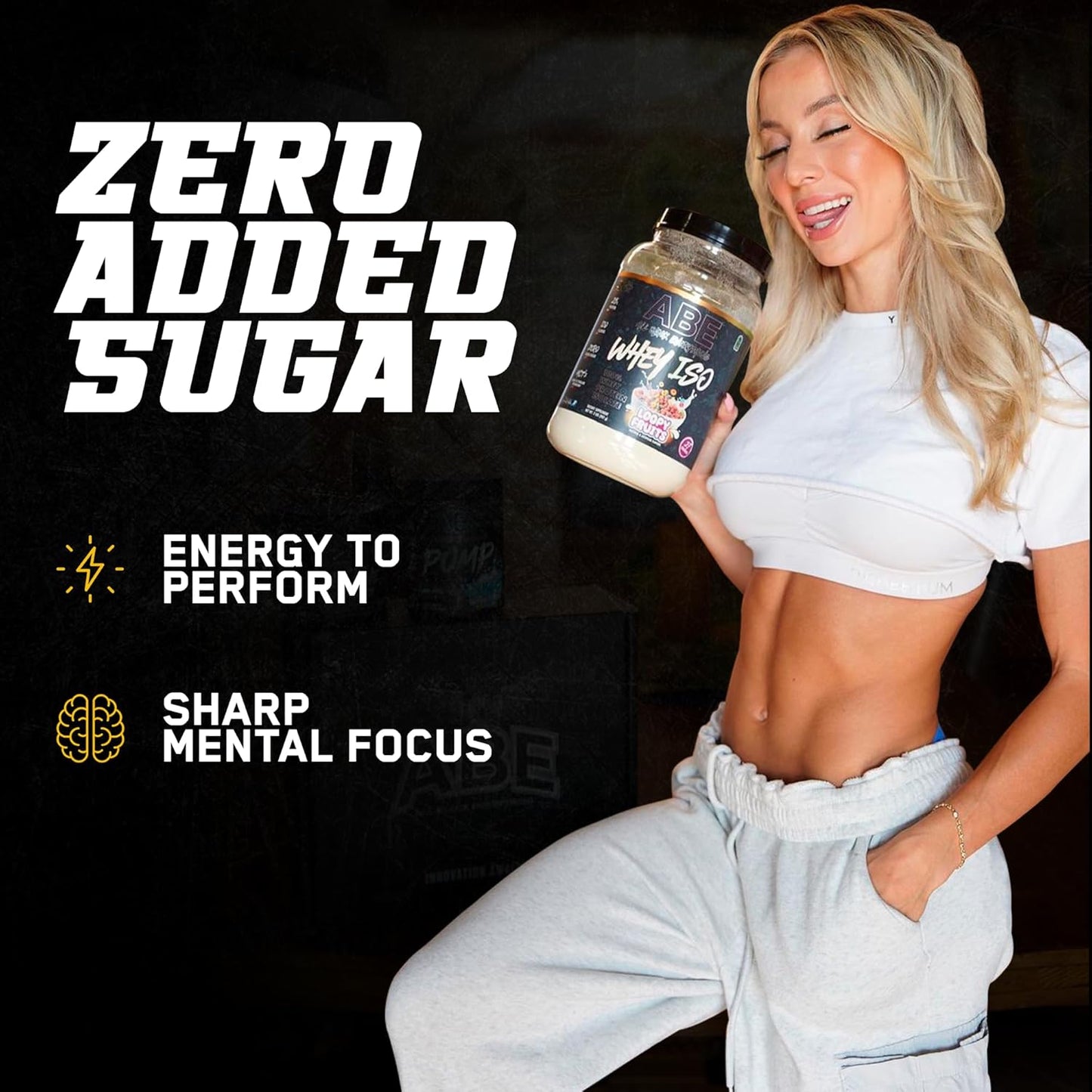 25g Fruity Cereal Milk Whey Protein Powder - 27 Servings, Isolate with Low Carbs & Sugar, MCTs