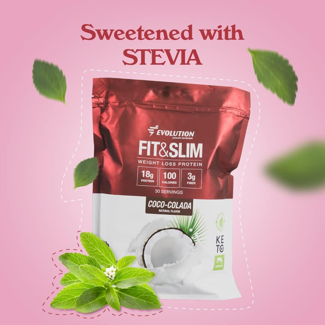 2lb Grass-Fed Whey Protein Powder Blend for Easy Digestion - Keto-Friendly, Non-GMO, Natural Coco-Colada Flavor