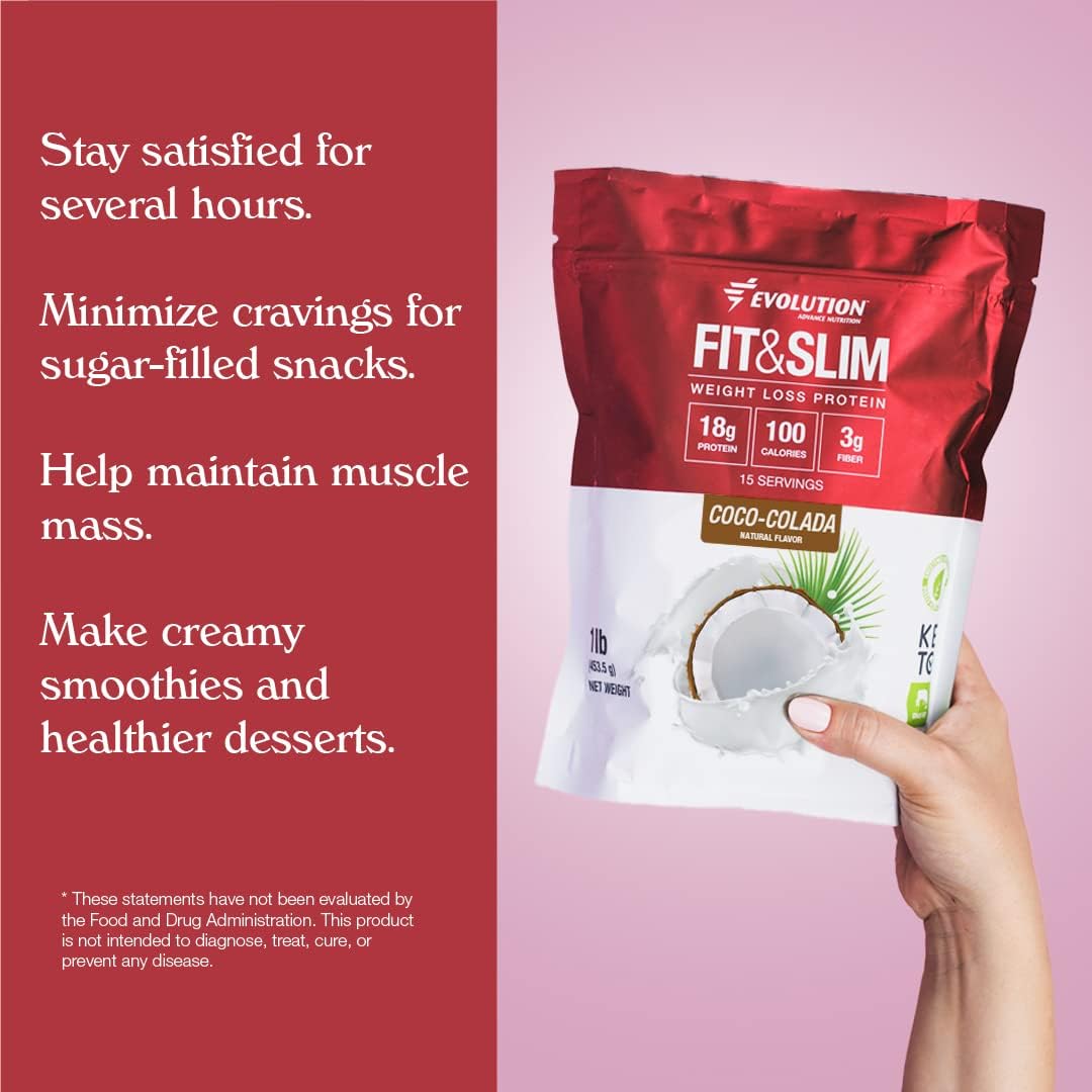 2lb Grass-Fed Whey Protein Powder Blend for Easy Digestion - Keto-Friendly, Non-GMO, Natural Coco-Colada Flavor