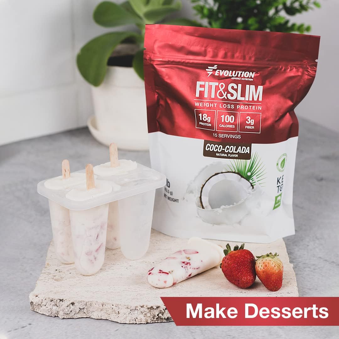 2lb Grass-Fed Whey Protein Powder Blend for Easy Digestion - Keto-Friendly, Non-GMO, Natural Coco-Colada Flavor