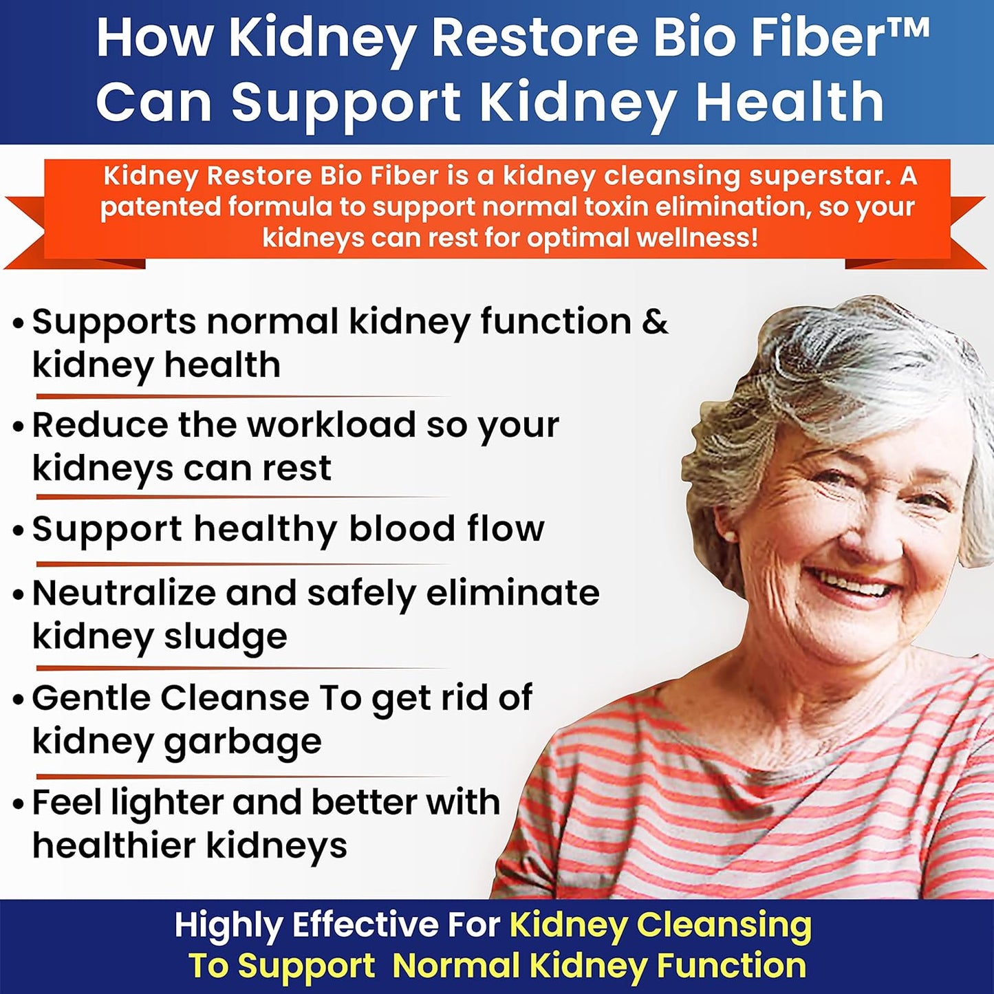 2LB Organic Sodium Bicarbonate & 2.5 LBS Bio Fiber Kidney Cleanse Bundle - Supports Kidney Health, Alkaline Superfoods, Immune Support & Detox