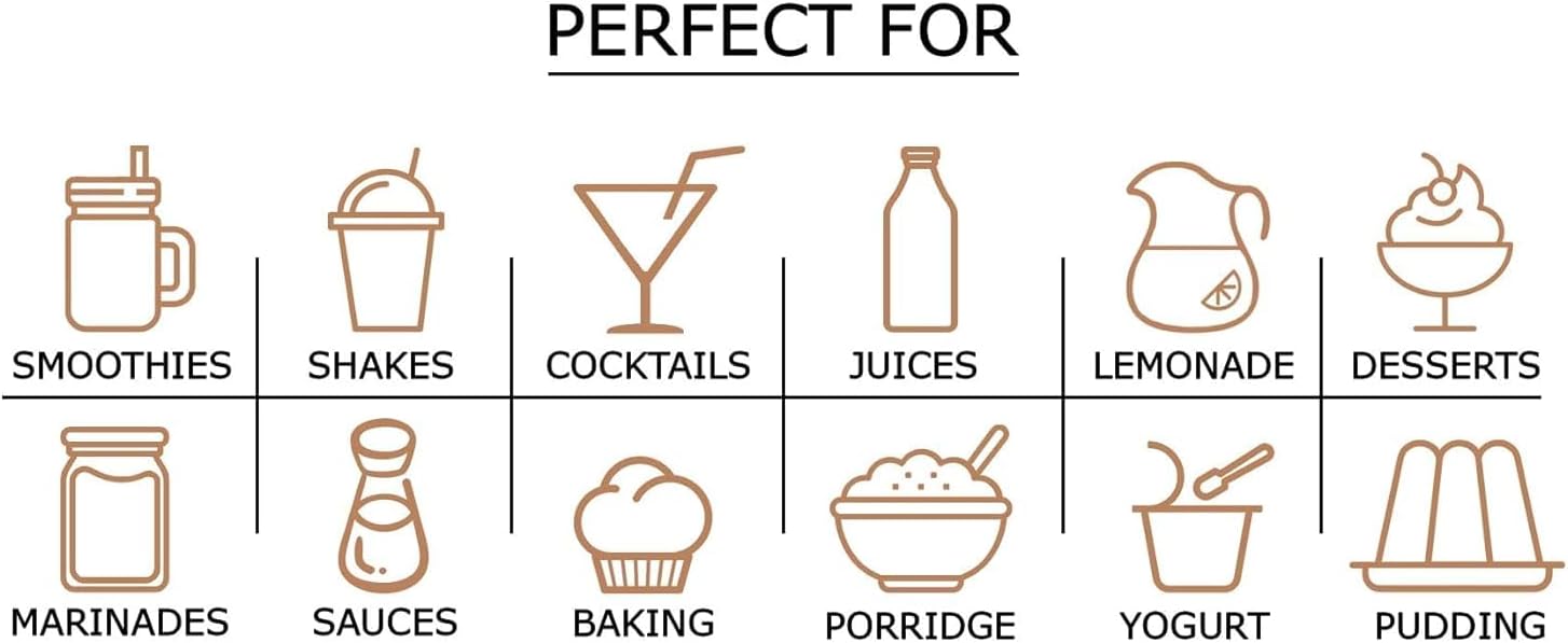 2lbs Organic Camu Camu Powder - Non-GMO, Kosher, Raw, Vegan Superfood for Baking and Drinks