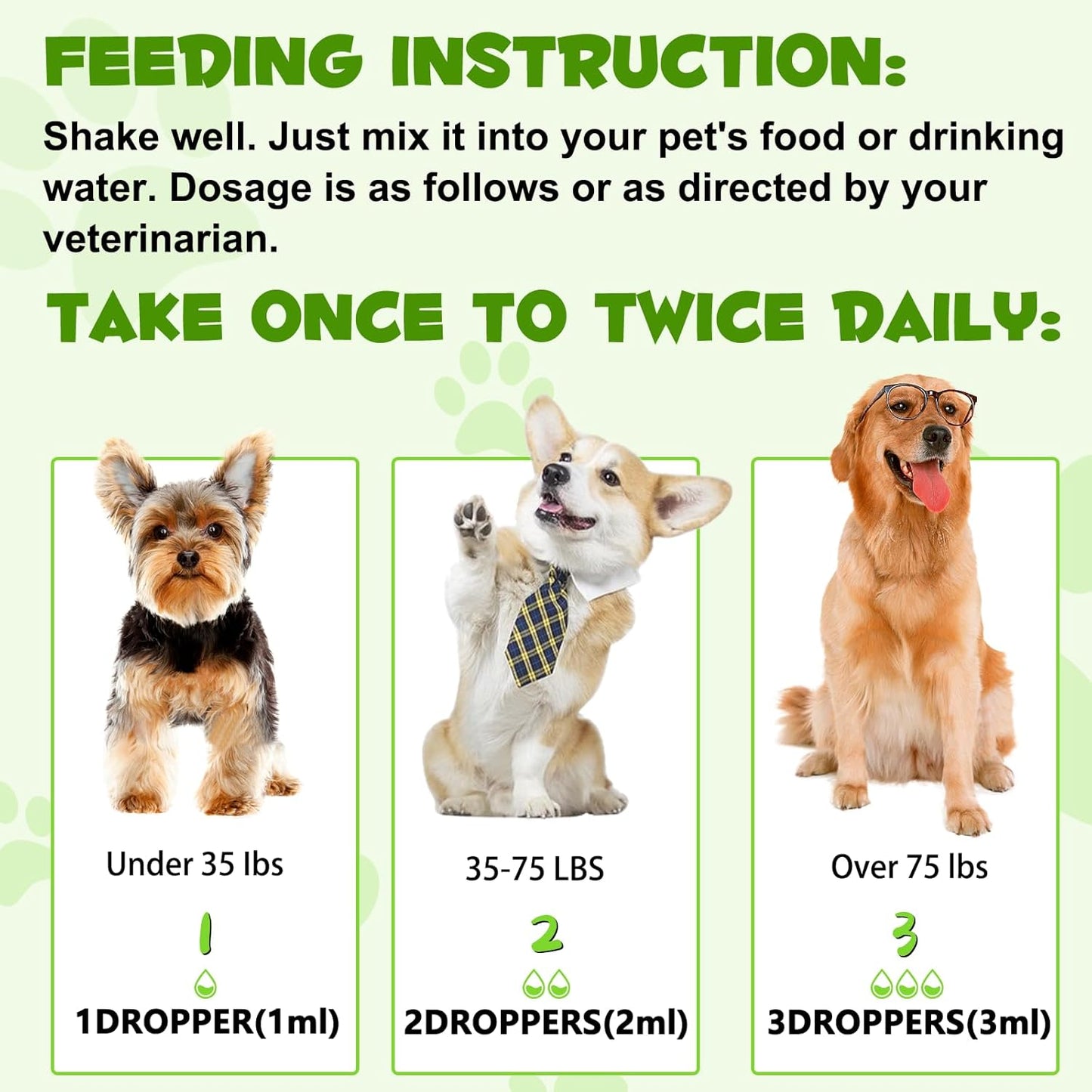 3-in-1 Dog Probiotic & Digestive Enzymes for Gut Health, Itchy Skin, Allergies, Immunity - Liquid Probiotics for All Ages & Breeds